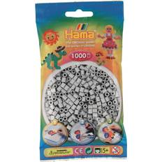 Bon_marché Perles Hama Beads 1000 perles gris clair