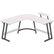 L shaped metal desk Lufeiya L Shaped Writing Desk 51.2x51.2"