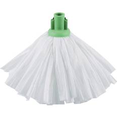 Jantex Standard Big White Socket Mop Head Green [GK871]