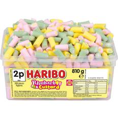 Haribo Rhubarb & Custard Tubes Tub 810g 300pcs