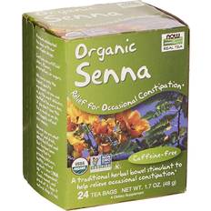 Senna te Now Foods Real Tea Organic Senna Caffeine-Free Tea