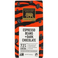 Espresso chocolate Endangered Species Dark Chocolate Bars Espresso Chocolate