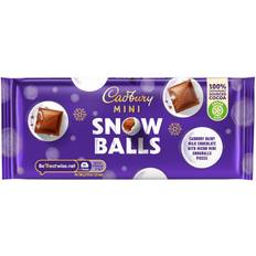 Cadbury Food & Drinks Cadbury Dairy Milk Mini Snowballs Bar 110g