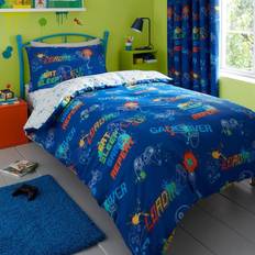 Kid's Room Bedlam Bedlam Game Glow In The Dark Single Duvet Cover Set
