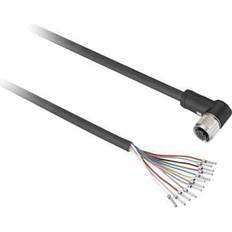 Schneider Electric Jalousiafbrydere Schneider Electric Kabel M12 Hun 90° 8 Poler 5m