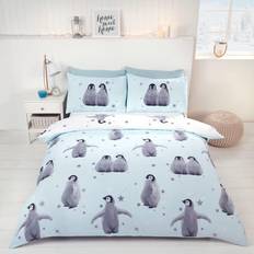 Rapport Starry Penguins Ice Duvet Set