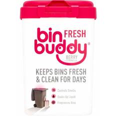 Red Waste Disposal Buster Bin Buddy Berry Fresh bin powder