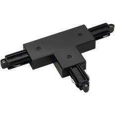 Nordtronic Square 1-faset T-Stykke, højre, sort