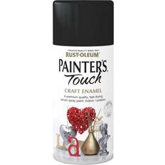 Painter's Touch Black Matt Multi-Surface Decorative Spray Paint, 150Ml