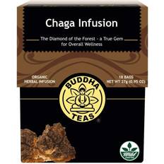 Buddha Teas Buddha Teas Organic Herbal Tea Chaga Mushroom 18 Tea