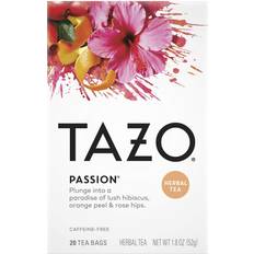 Tazo Tazo Caffeine-Free Unsweetened Passion Herbal Tea 20 Tea 100g