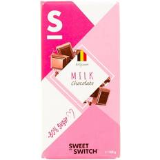 100g switch Sweet Switch Mælkechokolade Sukkerreduceret - 100 g.