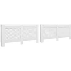 Radiatorskjulere vidaXL radiatorskjulere 2 stk. 152 81,5 MDF hvid