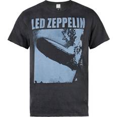 Amplified Led Zeppelin Tour 77 Mens T-shirt (Charcoal)