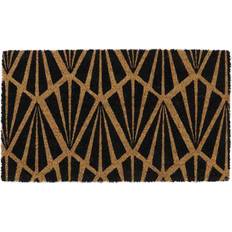 JVL Eco-Friendly Latex Backed Natural, Black, Brown cm