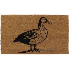 Multicoloured Entrance Mats JVL Eco-Friendly Latex Backed Brown, Black