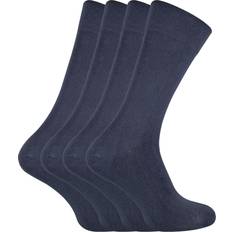 Sock Snob Luxury Bamboo Crew Dress Socks 4-pack - Grey