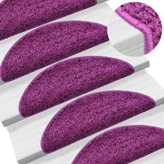 Tappeti per scala vidaXL 10x Stair Mats Stair Step Purple