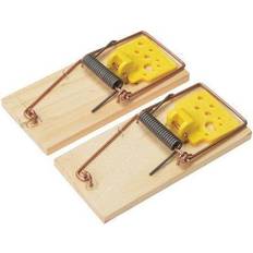 Bon_marché Contrôle des ravageurs Rentokil PSW107 Wooden Mouse Traps