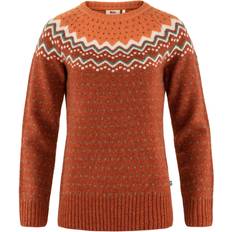 Brune - Dame Overdeler Fjällräven Övik Knit Sweater W - Desert Brown