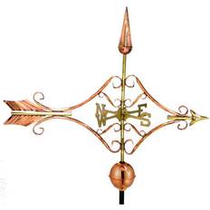 Farmhouse Copper Victorian Arrow Weathervane