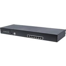 8 port kvm Intellinet 507882 modulär 8-port KVM-switch gränssnitt