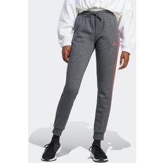 adidas Essentials Fleece 3-Stripes bukser Dark Heather Wonder
