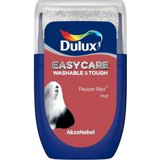 Dulux Easycare Washable & Tough Pepper Red Tester Paint Wall Paint Red