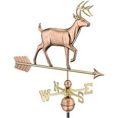 Farmhouse Copper Buck Deer Weathervane