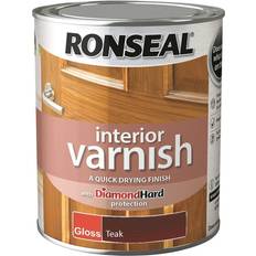 Ronseal 36851 Interior Varnish Quick Dry Holzschutzmittel, Lasurfarbe