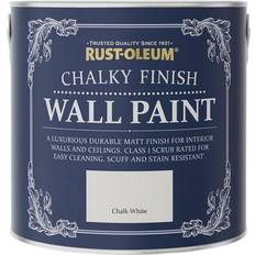 Rust-Oleum White Paint on sale Rust-Oleum Chalky Finish 2.5-Litre &Ndash; Wood Paint White 2.5L