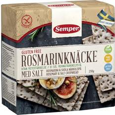 Semper Kex, Knäckebröd & Skorpor Semper Rosmarinknäcke med salt 230