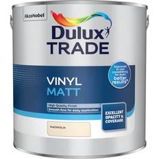 Dulux magnolia Dulux Trade Vinyl Matt Magnolia Wall Paint