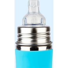 Stainless Drickpip i Medicinsk Silikon, 2-pack