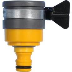 Rostfritt stål Slangkopplingar Hozelock Round Garden Mixer Tap Connector