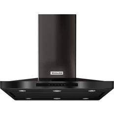 KitchenAid KVIB606DBS 36" Island Mount Canopy Range Hood 49dBA 600, Black