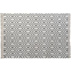 Dkd Home Decor Carpet Black White White, Black