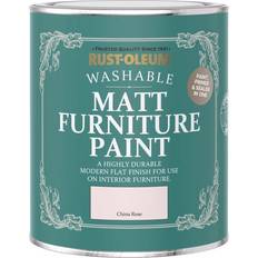 Paint Rust-Oleum Matt Paint China Rose 750Ml Wood Paint Pink 0.75L