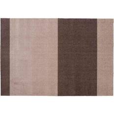 Smudsmåtte 90 Tica Copenhagen Smudsmåtte Stripes Horizontal Brun, Beige