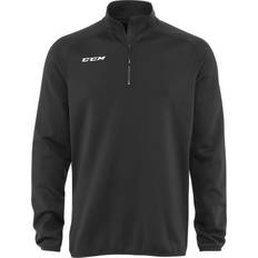 Vetoketju Paidat CCM Locker Room 1/4 Zip Junior - Black