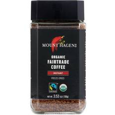 Fairtrade Snabbkaffe Mount Hagen Organic Fair Trade Instant Coffee 100g 1pack