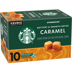 Caffeine Coffee Starbucks Caramel Naturally Flavored Coffee 16oz 10