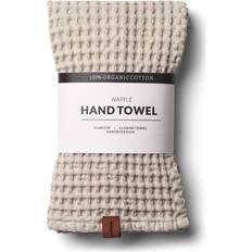 Humdakin Waffle Hand Towels Gästhandduk Beige, Grå (80x55cm)