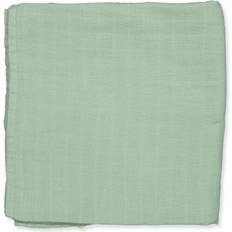 Mushie Baby Care Mushie Muslin Swaddle Blanket Organic Cotton swaddle wrap Roman Green 120cm x 120cm 1 pc