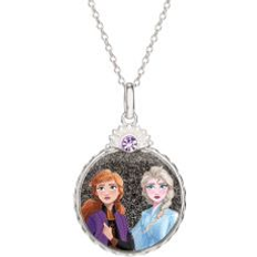 Disney Riipuksia ja Riipuksia Disney Støvring Design Anna Elsa Frozen - Sterlinghopea