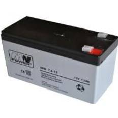 Batterier 12v 7.2 ah MPL POWER ELEKTRO MPL MW POWER MWS 7.2-12 UPS battery Lead-acid accumulator VRLA AGM Maintenance-free 12 V 7,2 Ah Black, Grey