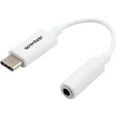 Essentials USB-C to 3.5 audio adapter, white