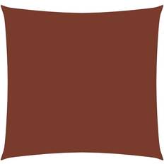 vidaXL Vela Parasole in Tela Oxford Quadrata 4,5x4,5 m - Marrone