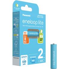 Nimh aaa Panasonic Eneloop Lite HR03 AAA Rechargeable Battery 2-pack