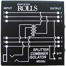 Mic splitter Rolls MS20c Microphone Splitter Combiner Isolator